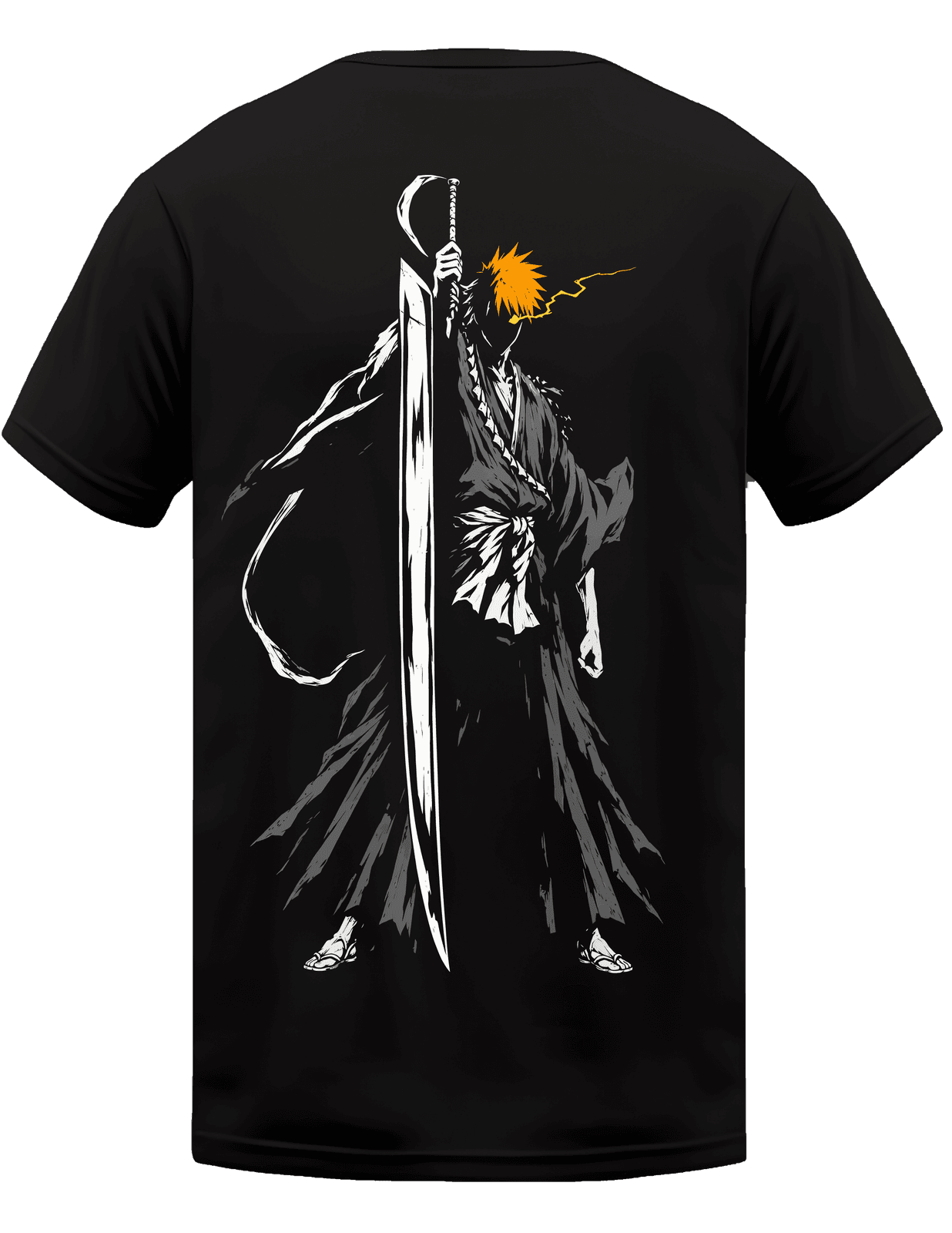KIKO WEAR Ichigo Kurosaki Black T-shirt
