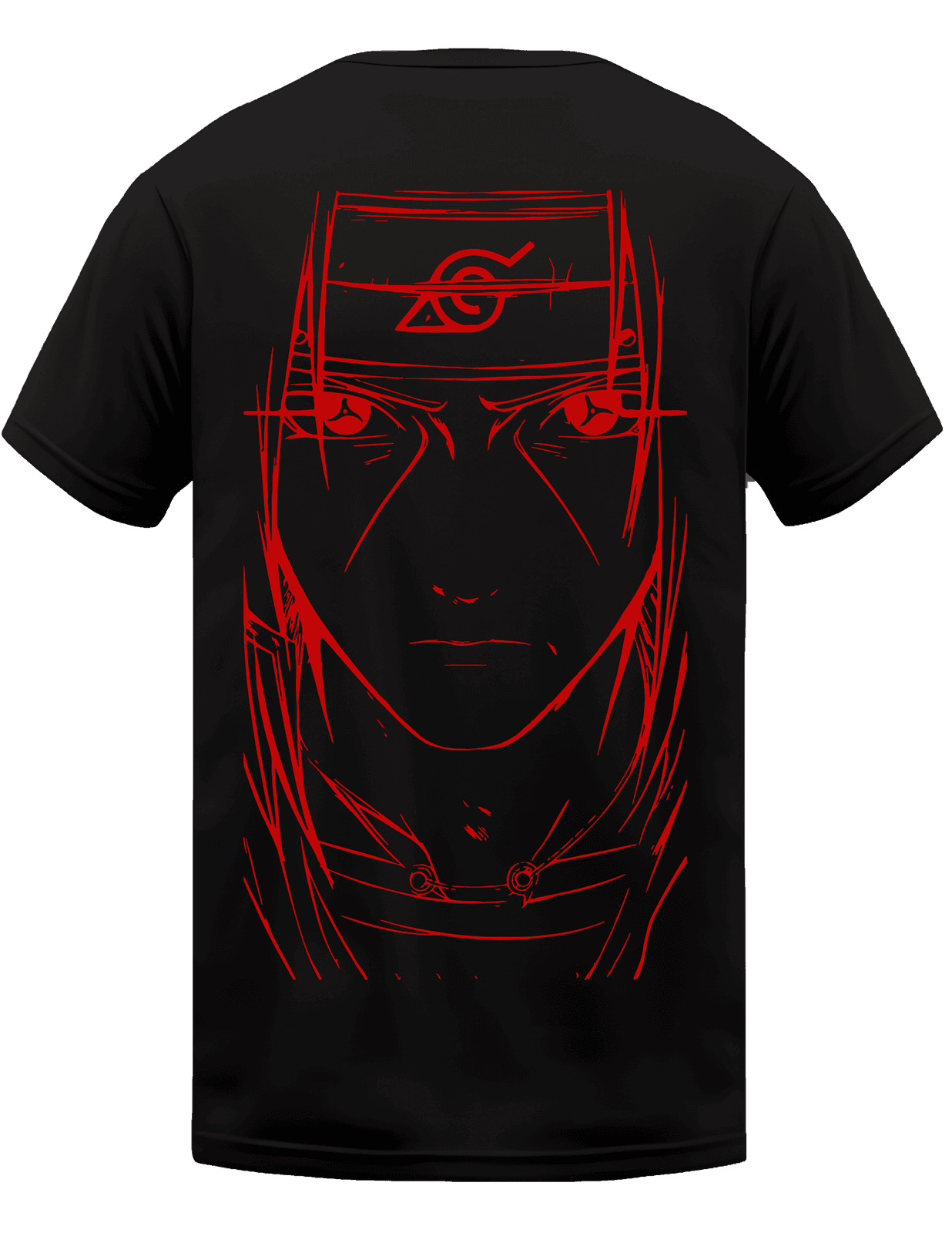 KIKO WEAR Itachi Uchiha Black T-shirt
