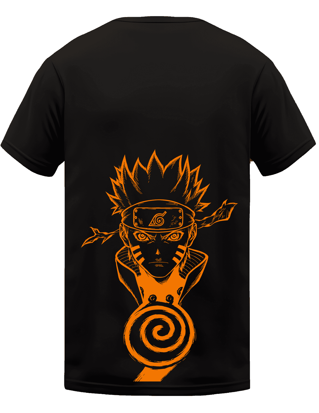 KIKO WEAR Naruto Uzumaki Black T-shirt