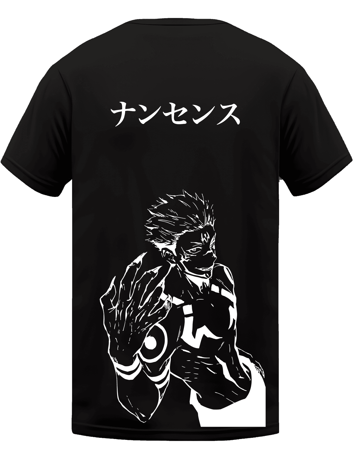 KIKO WEAR Ryomen Sukuna Black T-shirt