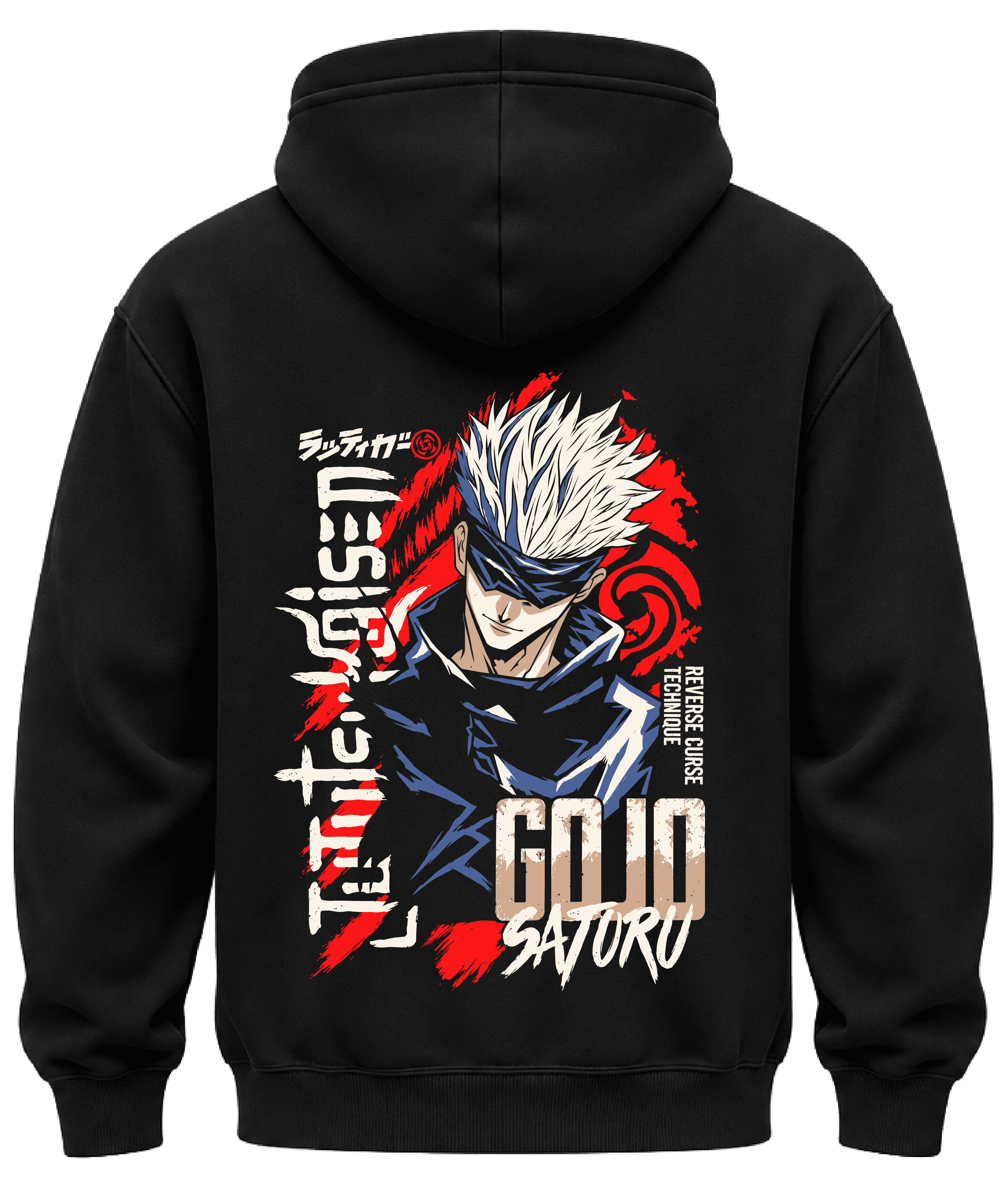 KIKO WEAR Satoru Gojo Hoodie Black hoodie