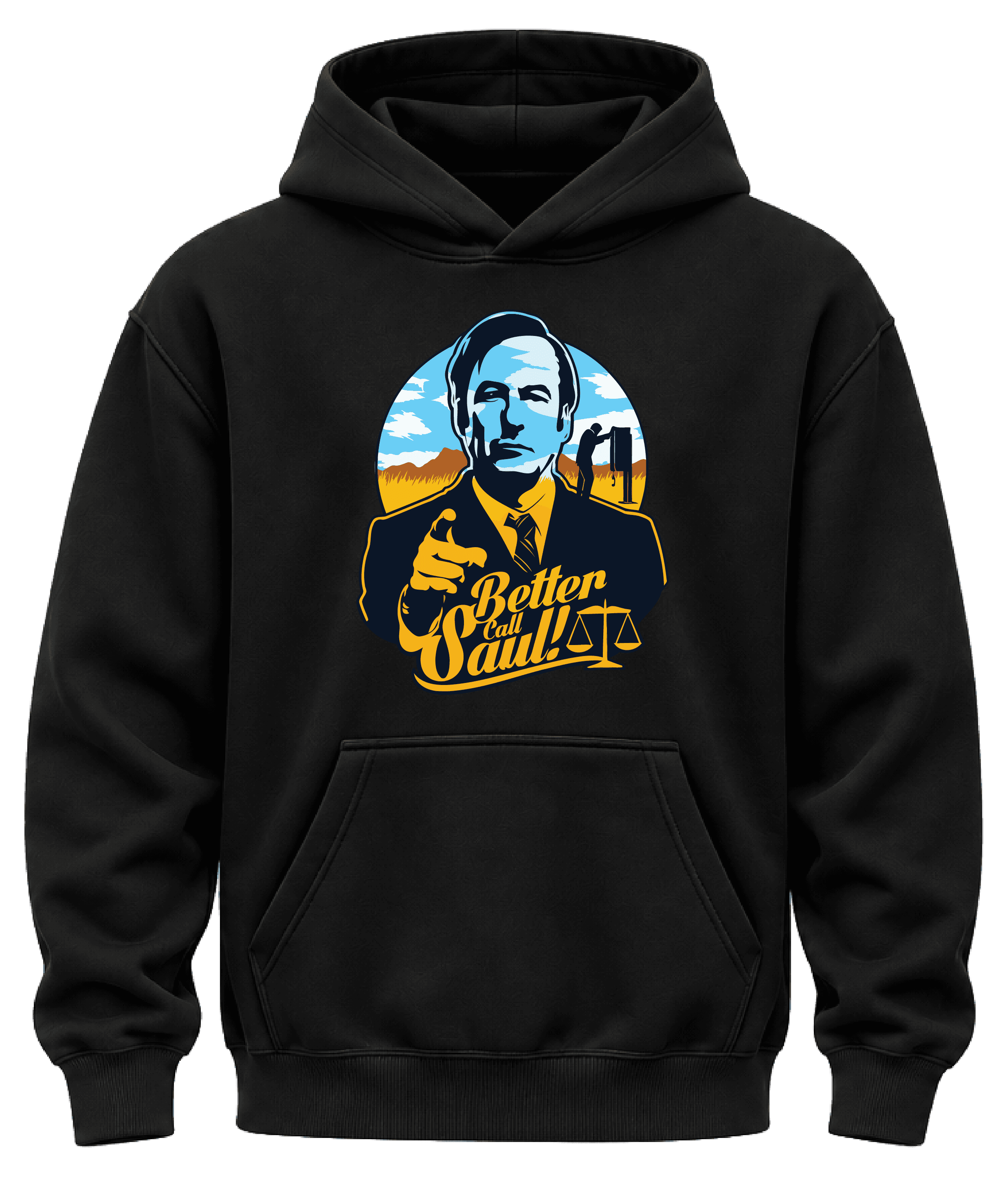 KIKO WEAR Better Call Saul Hoodie Black hoodie