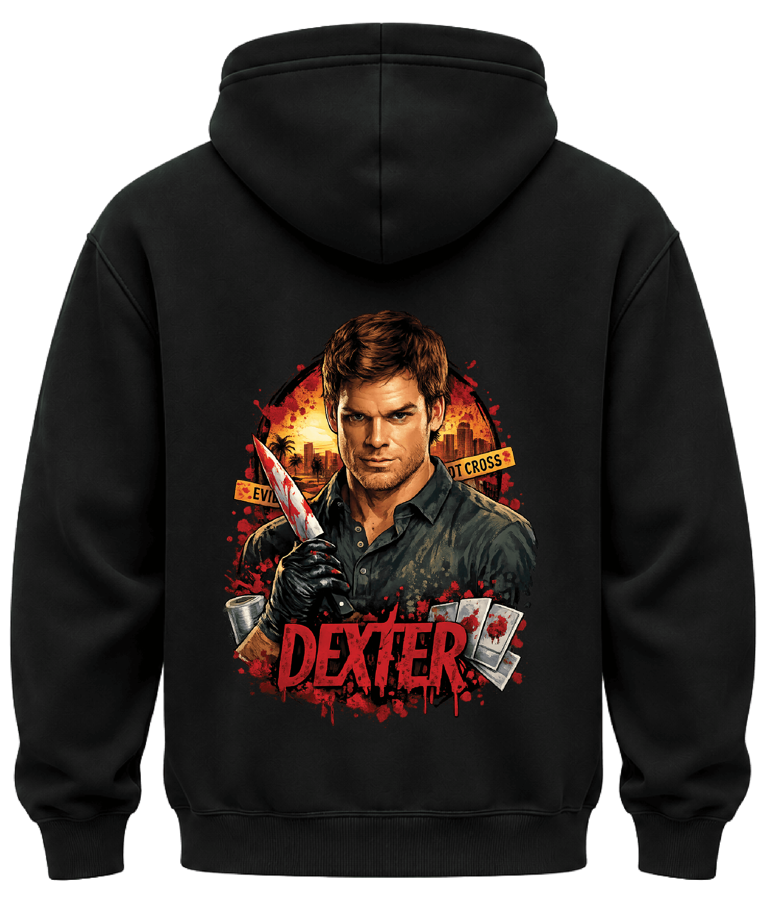 KIKO WEAR Dexter Hoodie Black hoodie