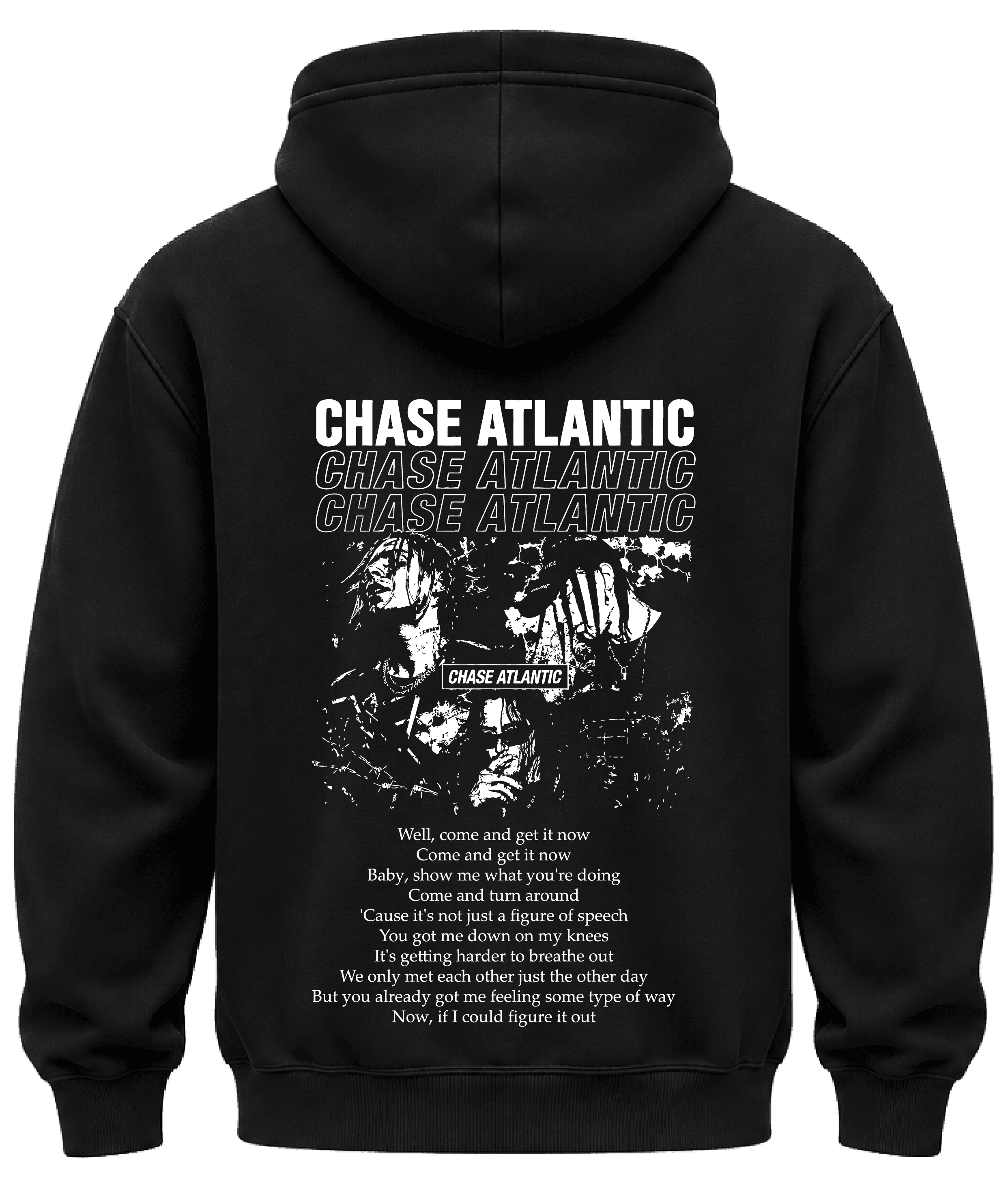 KIKO WEAR Chase Atlantic Hoodie Black hoodie