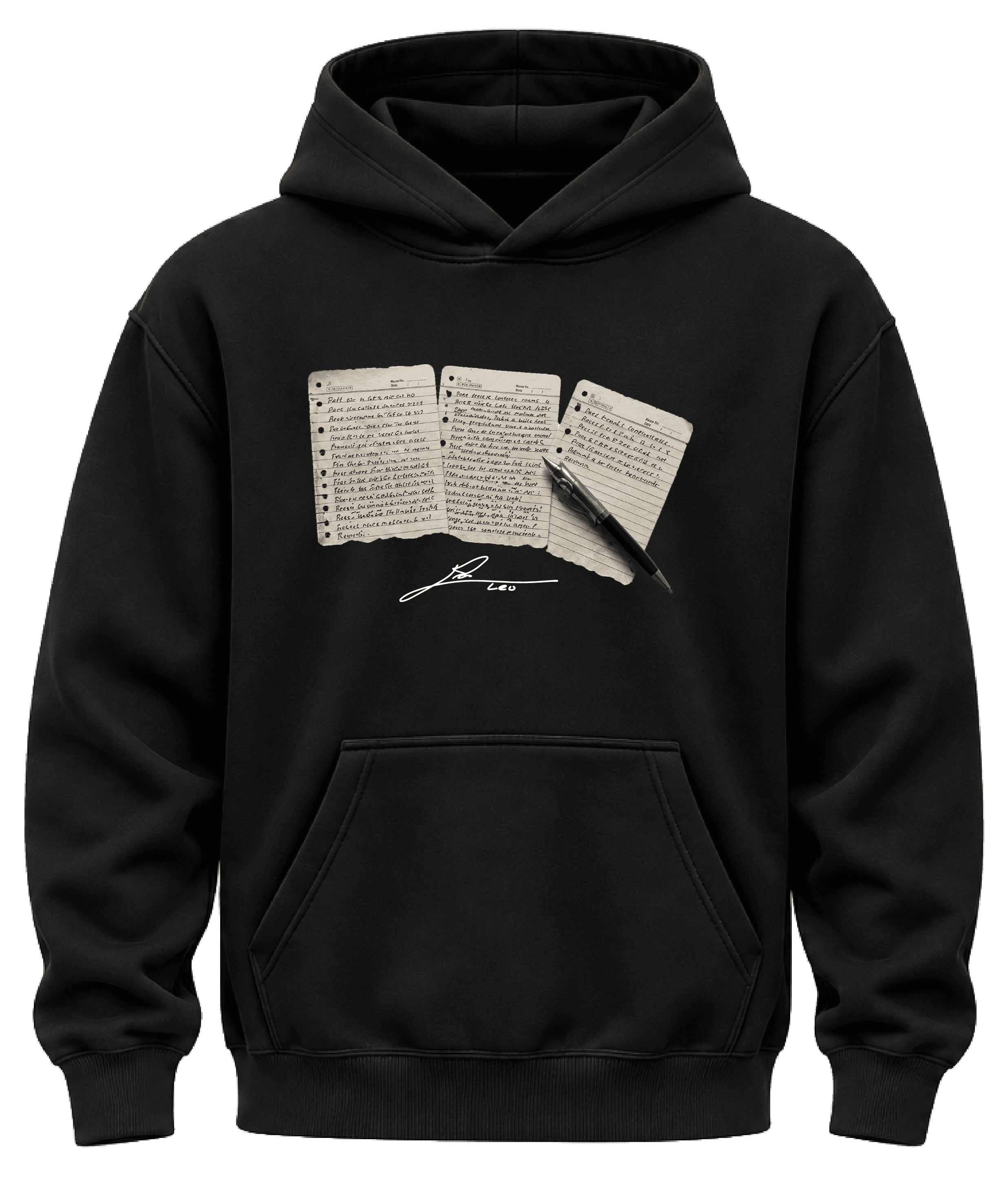 KIKO WEAR Messi Hoodie Black hoodie