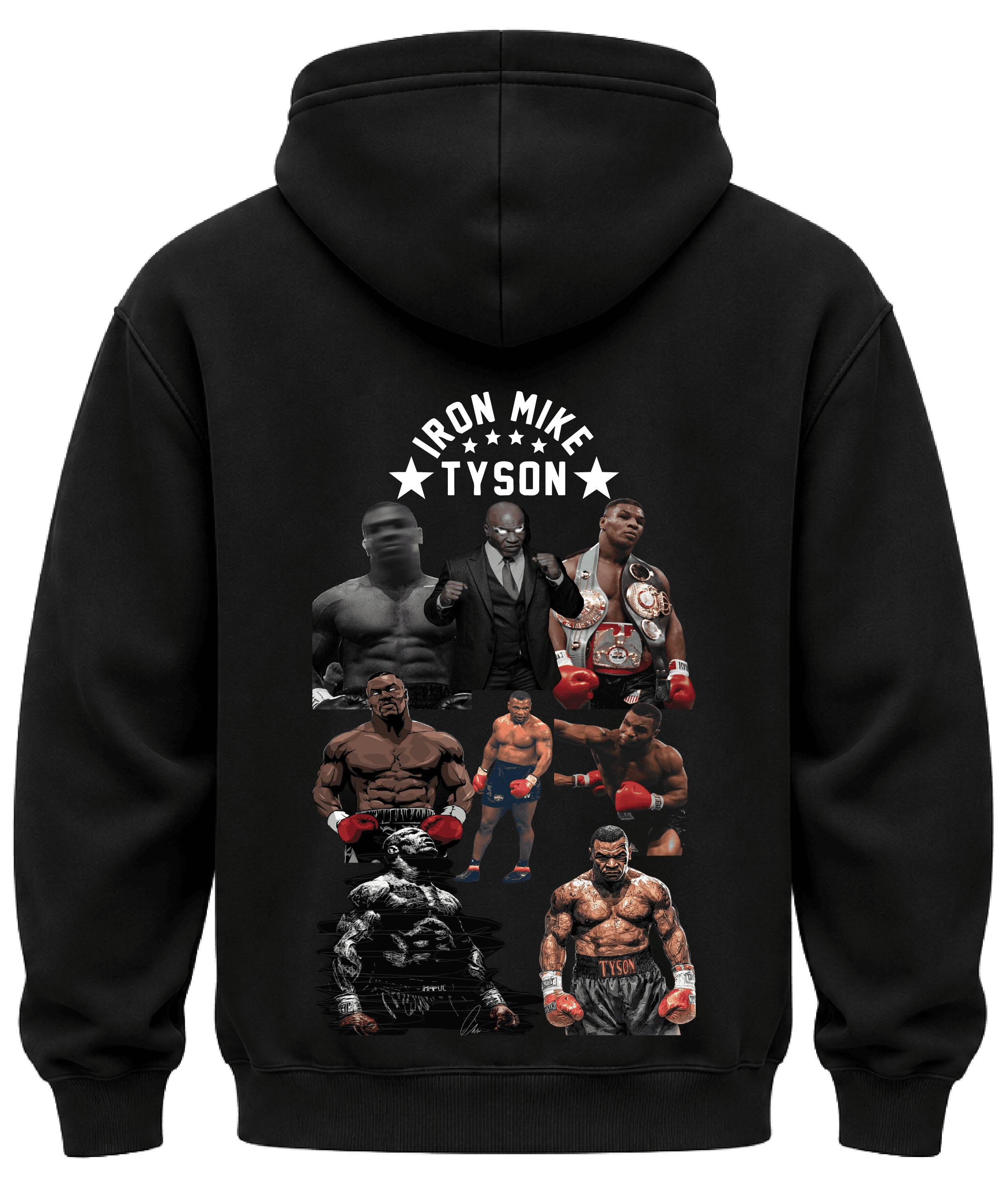 KIKO WEAR Mike Tyson Hoodie Black hoodie