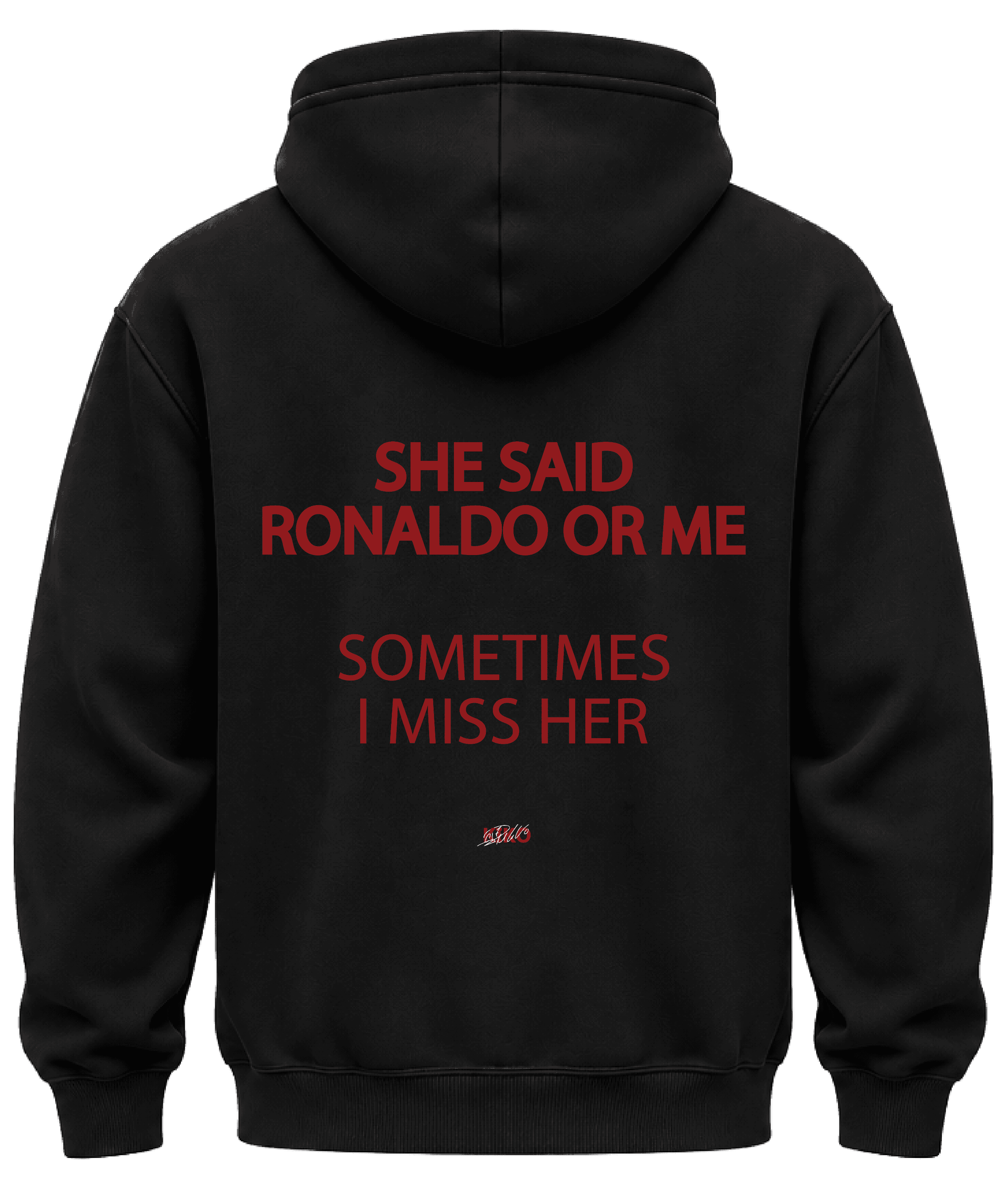 KIKO WEAR Ronaldo Hoodie Black hoodie