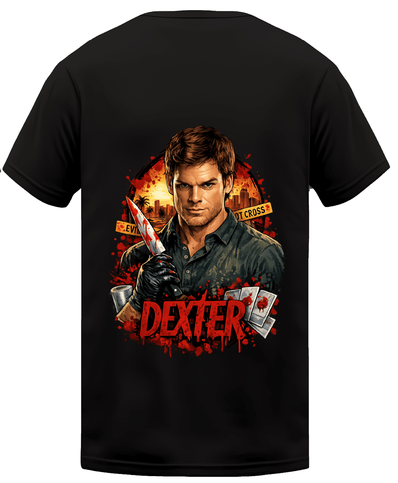 KIKO WEAR Dexter Black T-shirt
