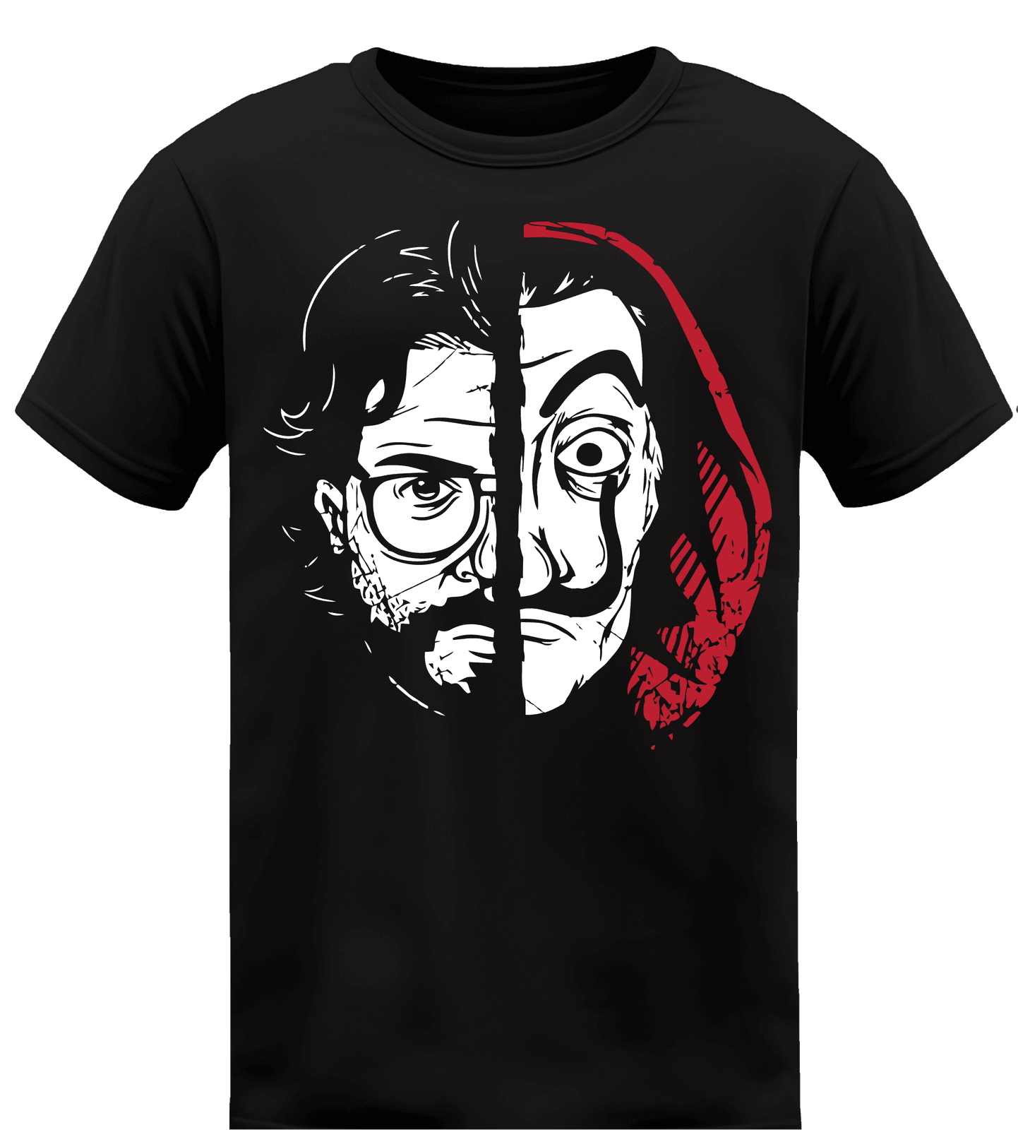 KIKO WEAR La Casa De Papel Black T-shirt