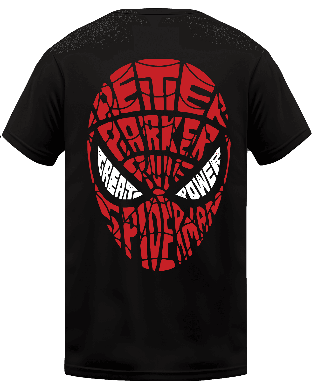 KIKO WEAR Spider-Man Black T-shirt