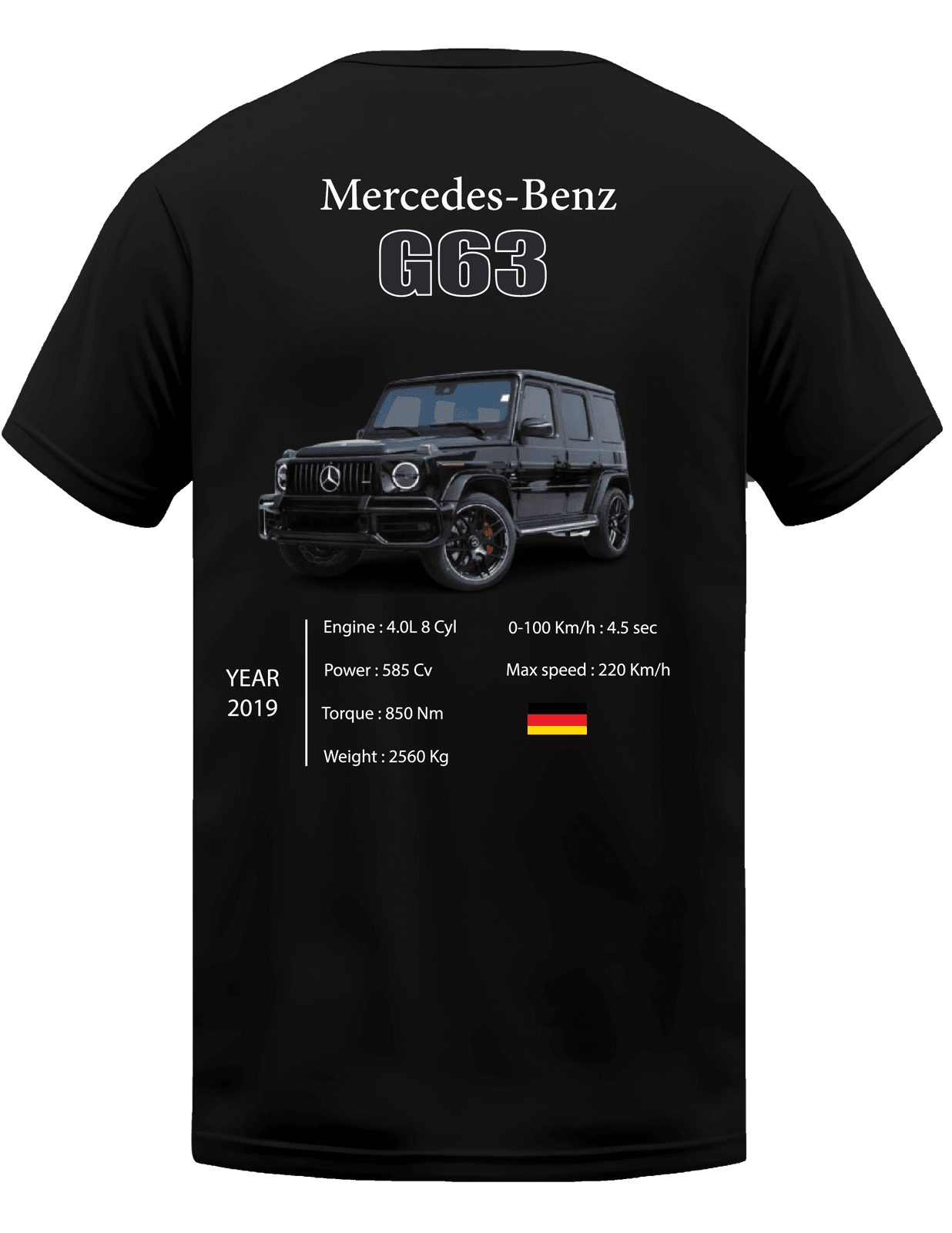 KIKO WEAR G63 Black T-shirt