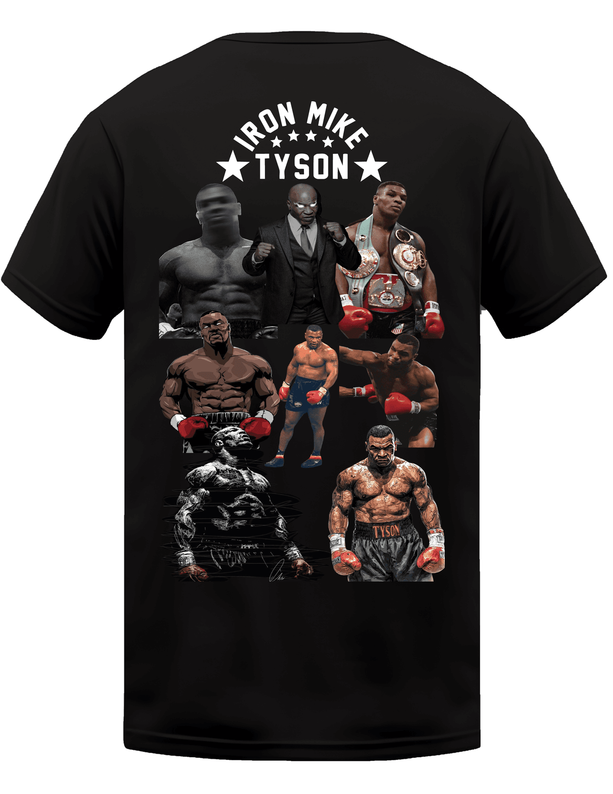 KIKO WEAR Mike Tyson Black T-shirt