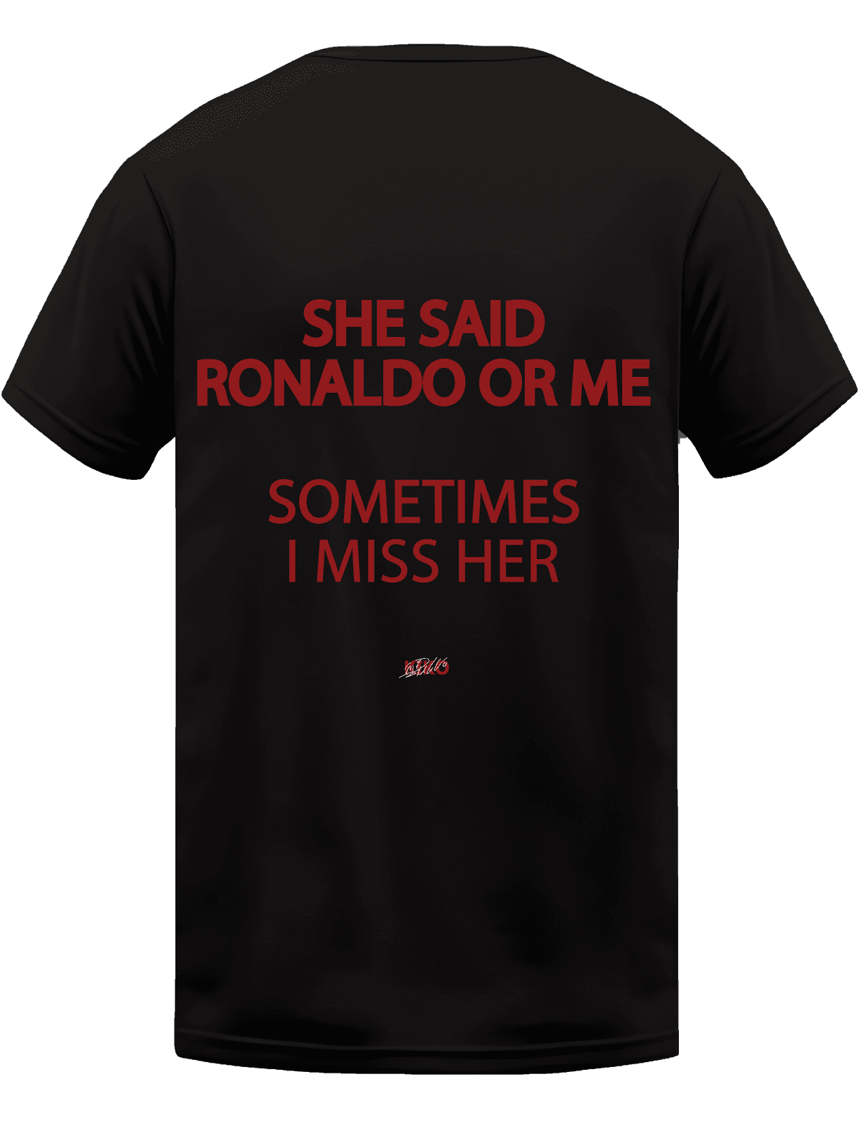 KIKO WEAR Ronaldo Black T-shirt